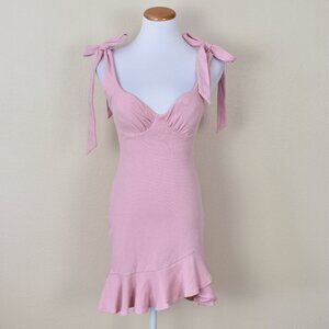 Hello Molly Pink Ruffle Joy Dress